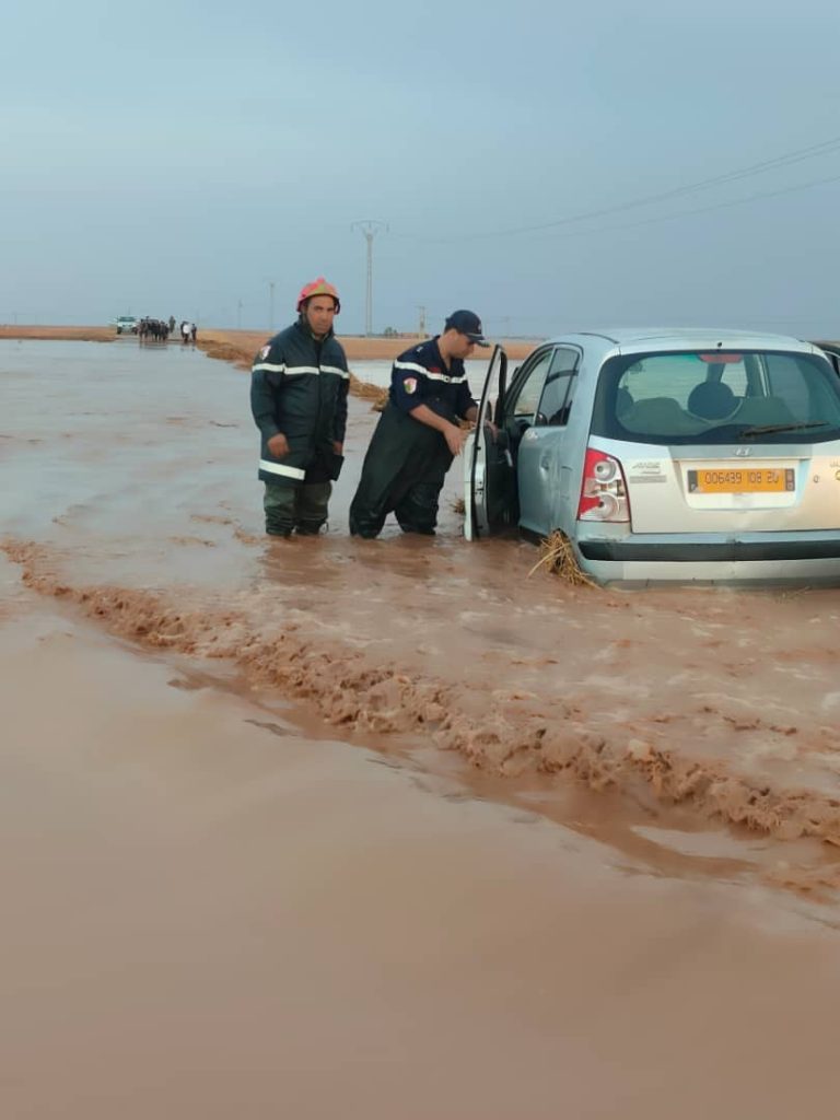 Intempéries: Plusieurs interventions à El-Bayadh, Nâama et Saïda