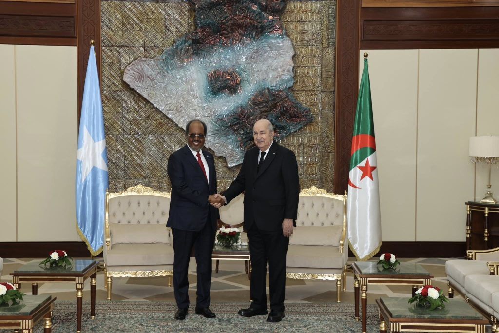 Le président de la République copréside avec son homologue somalien la cérémonie de signature de plusieurs accords de coopération