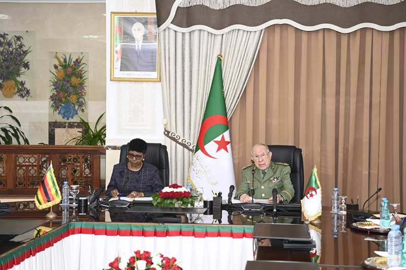 Said Chanegriha reçoit son homologue zimbabwéenne : Pour une coopération militaire accrue
