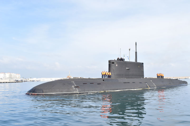 Coopération militaire : Le sous-marin russe Krasnodar fait escale à Alger