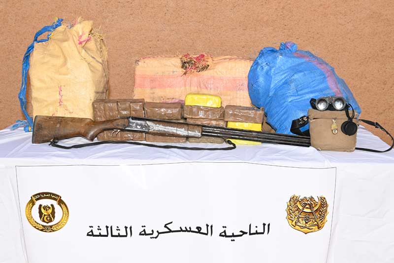 Trois narcotrafiquants armés de nationalité marocaine éliminés mercredi soir à Bechar