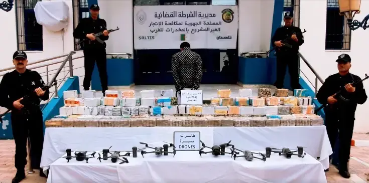 Tlemcen : Saisie de plus de 2 quintaux de kif traité en provenance du Maroc