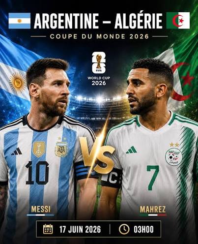 Argentine-Algérie : Un match de prestige pour lancer l’aventure mondiale des Verts