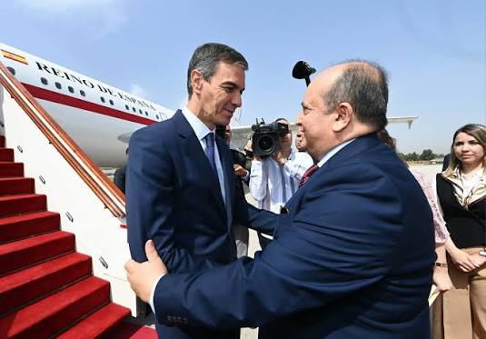 Arrivée du président du Gouvernement d’Espagne à Alger pour une visite de travail et d’amitié