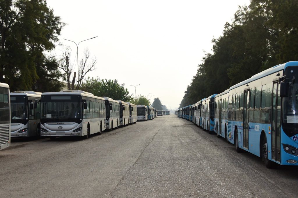 MDN : Livraison de 160 autobus pour les entreprises publiques de transport
